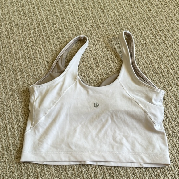 Lululemon align tank in white size 4 - Picture 3 of 3